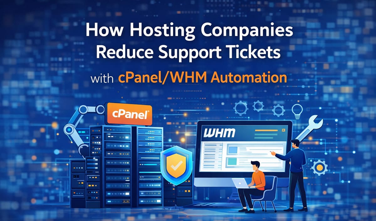 Reduce Support Tickets Using CPanel WHM Actsupport